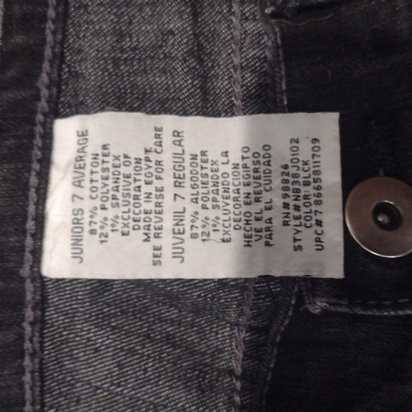 A pair of Nobo black jeans size 7 regular - Picture 3 of 7